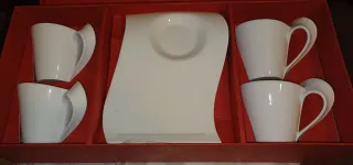 Set 4 tazze stile Villeroy & Boch
