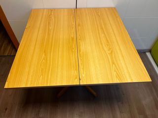Mesa cocina plegable madera ,