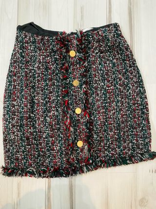Mini Falda Tweed