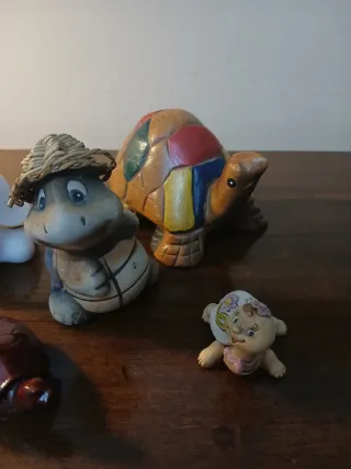 Set.5 tartarughe vintage