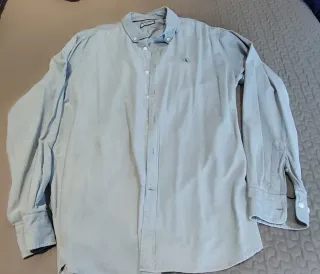 Camisa de pana El Ganso Gris Talla XL