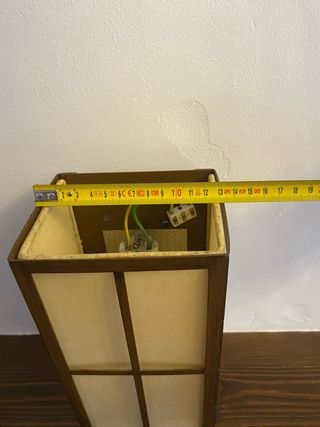 Aplique de pared estilo japonés