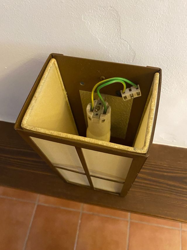 Aplique de pared estilo japonés