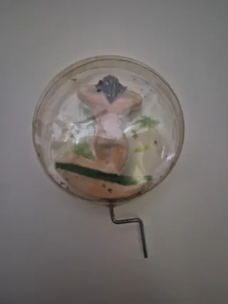 Souvenir antiguo con movimiento años 50/60