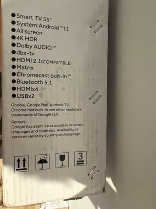 Smart TV Haier 55” 4K HDR