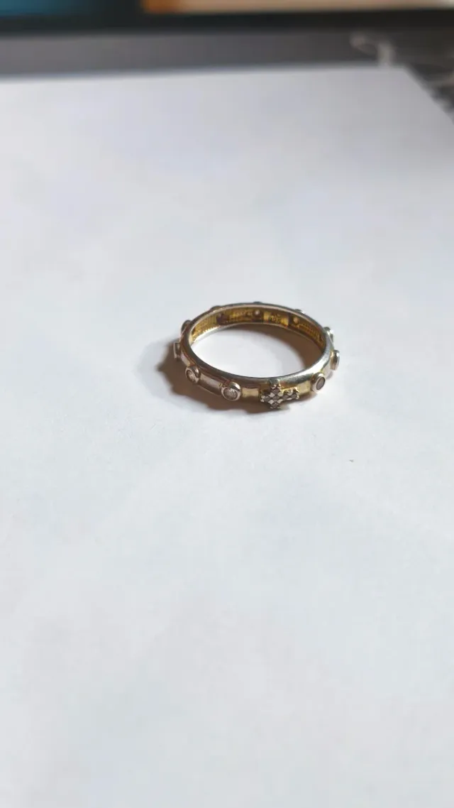 Anello marca amen croce Argento 925