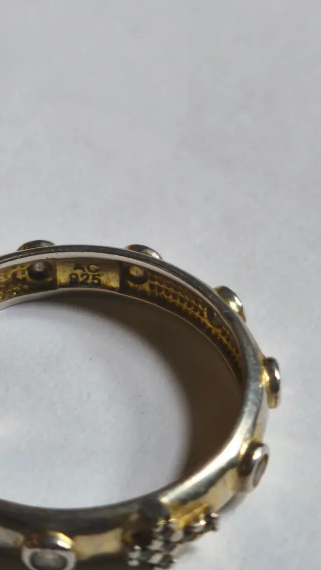 Anello marca amen croce Argento 925