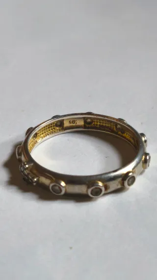 Anello marca amen croce Argento 925