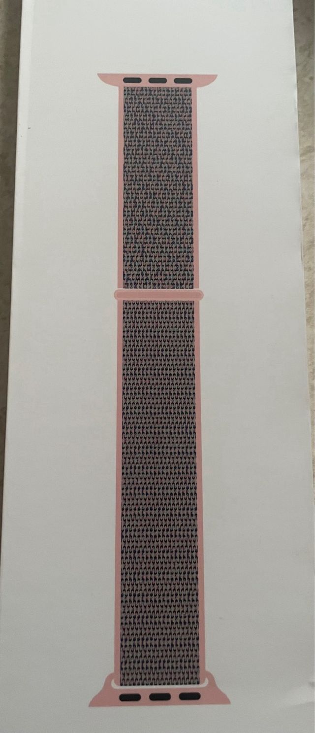 Correa Apple Watch 4 40mm Rosa y Gris