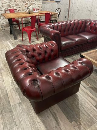 Divano Chesterfield Metropolitan + Poltrona Club