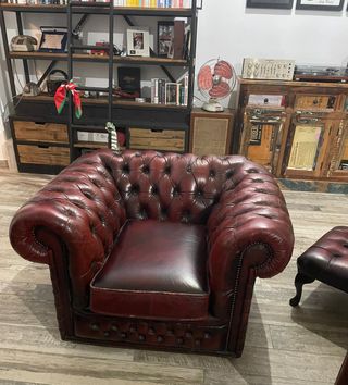 Divano Chesterfield Metropolitan + Poltrona Club