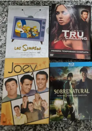 Lote 4 Series DVD/Blu-ray - Pal España