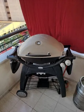 Weber Q3000 con piastra + accessori di alta qualità