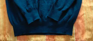 Jersey Cachemira Gobi Talla M Azul Marino