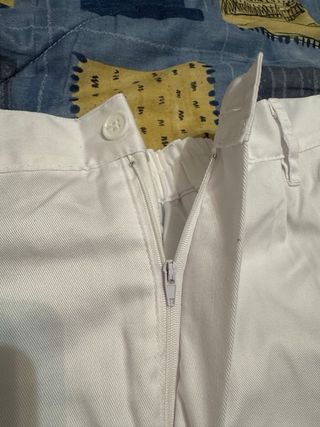 Pantalón de trabajo blanco