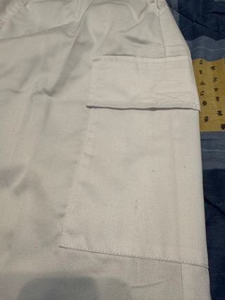 Pantalón de trabajo blanco