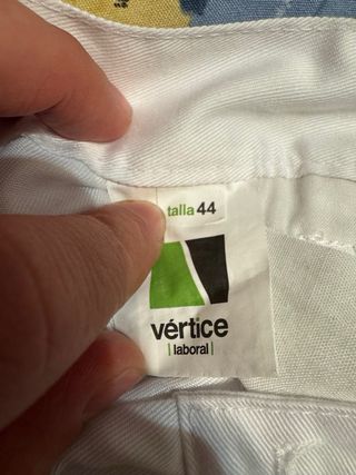 Pantalón de trabajo blanco