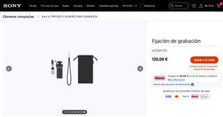 Trípode mando para grabación cámaras SONY