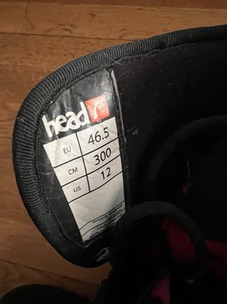 Botas de Snowboard Head Negras *NO ENVÍO*