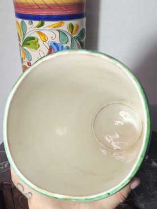 Ceramica vietrese – Coppia di vasi vietri