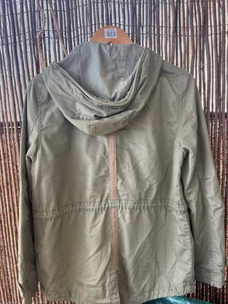 Parka Tommy Hilfiger verde militar Talla S