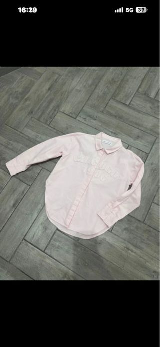 Camicia Zara bambina rosa