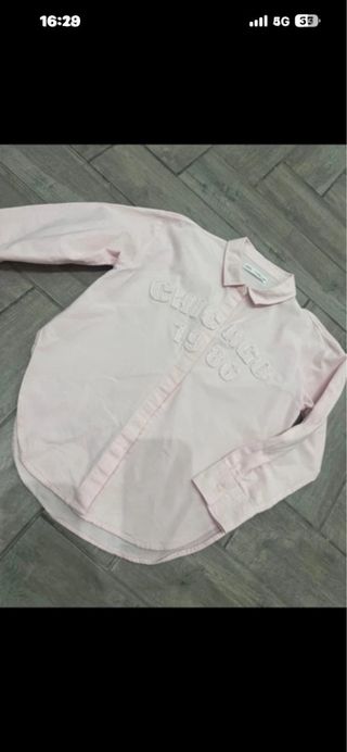 Camicia Zara bambina rosa