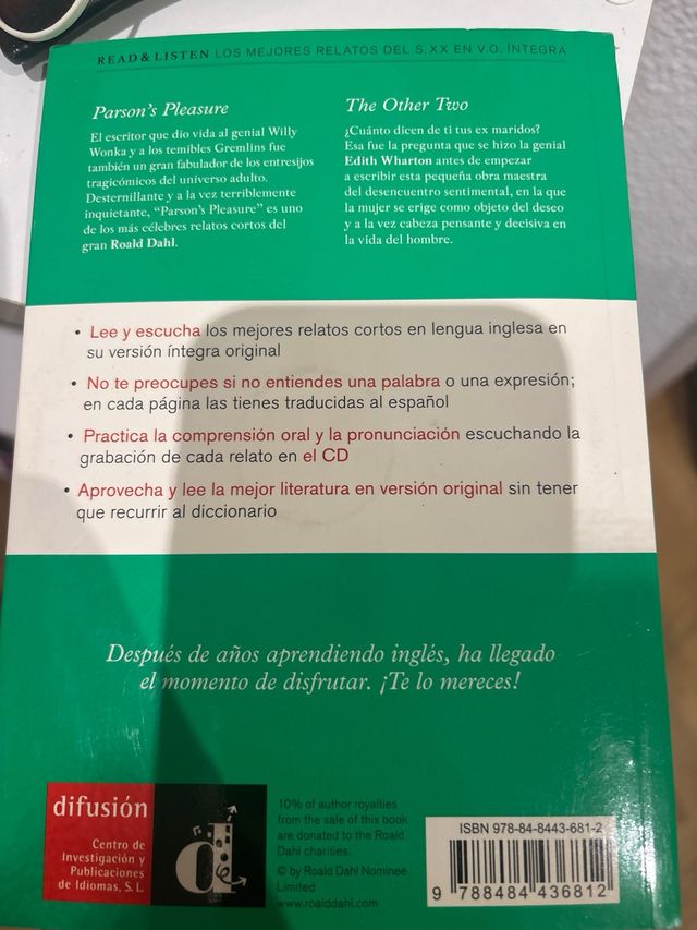 Colección Read & Listen - Roald Dahl "Parson's ...