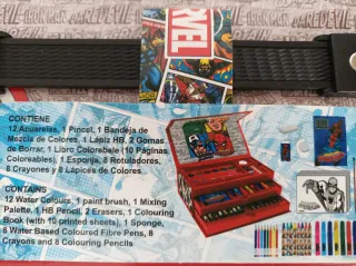 Maletín de Actividades Marvel