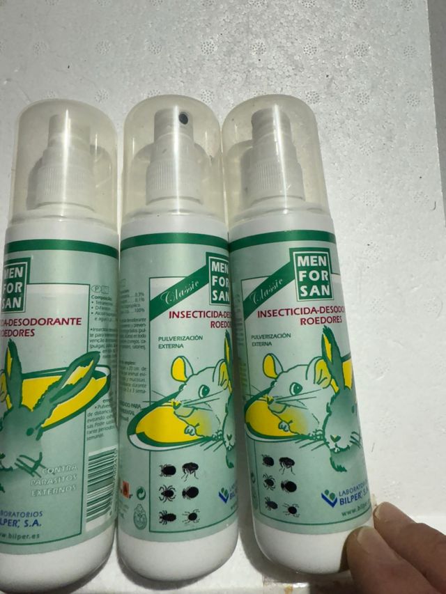Insecticida-Desodorante Roedores Men For San