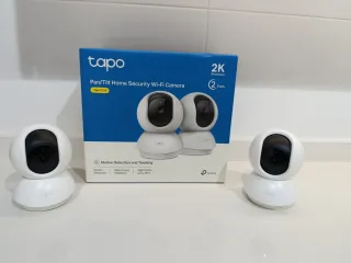 Pack de 2 cámaras de vigilancia por Wifi. 2K