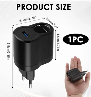 220V a 12V Adaptador De Corriente