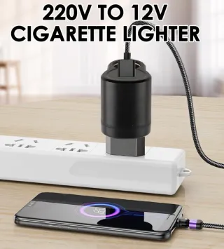 220V a 12V Adaptador De Corriente