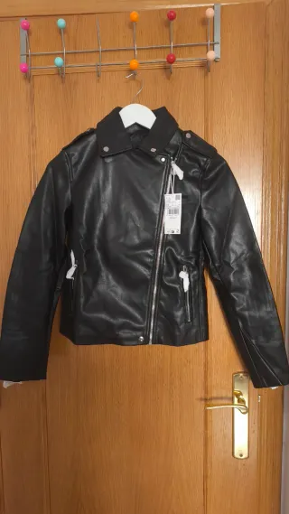 Cazadora biker cuero