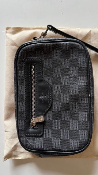 Pochette Louis Vuitton Damier Graphite