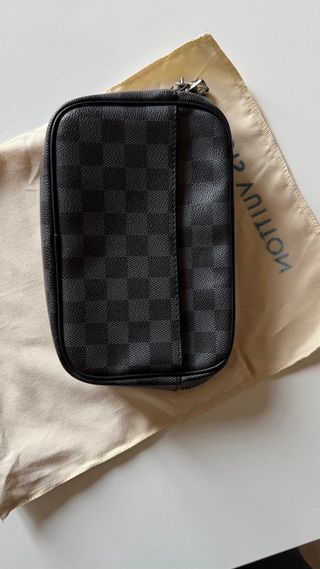 Pochette Louis Vuitton Damier Graphite