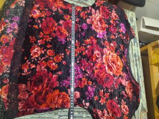 blusa aterciopelada de chica T.40