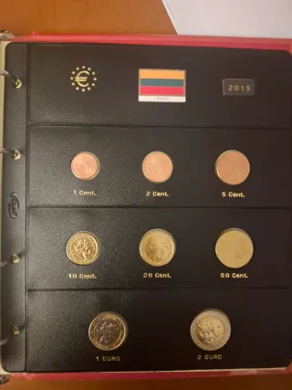 Lituania  serie € 2015