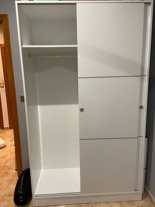 Armario dos puertas correderas