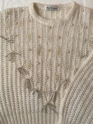 Maglione Piu Donna Vintage Mohair