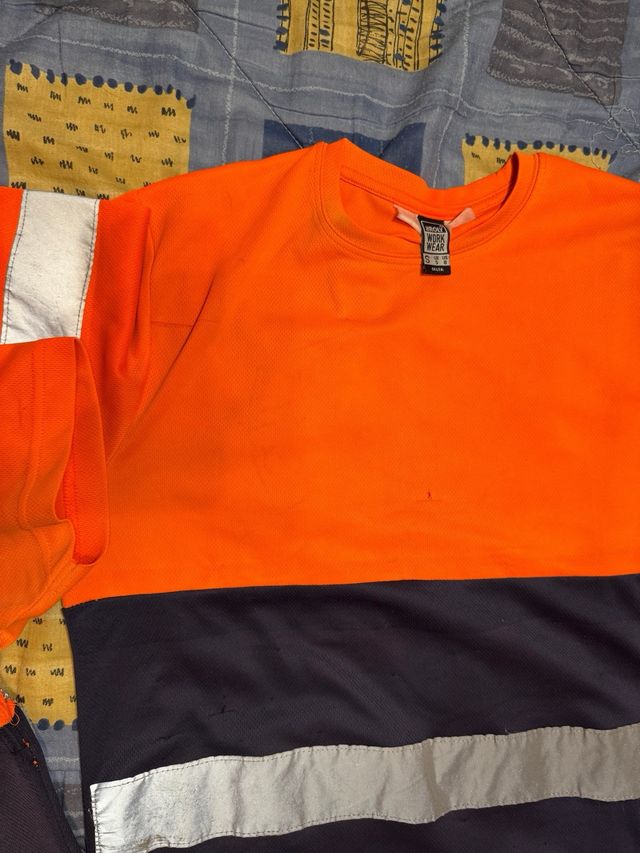 Conjunto 2 Camisetas Reflectantes Naranja/Azul