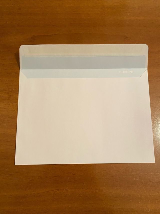 Busta commerciale Europa