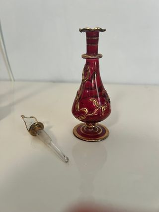 Set 3 Bottiglie Porta Profumo Egitto Vintage