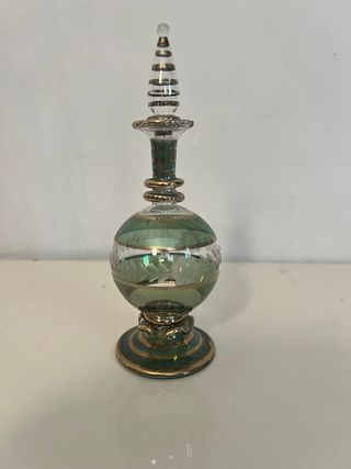 Set 3 Bottiglie Porta Profumo Egitto Vintage