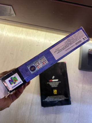 Scatola vuota con manuale DOOM 64 NINTENDO 64. PAL ES