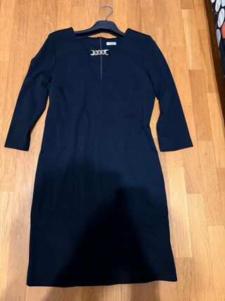 abito tubino nero Oltre nuovo