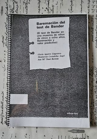 TEST GESTÁTICO VISOMOTOR BENDER
