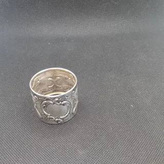 Porta tovagliolo argento periodo Liberty