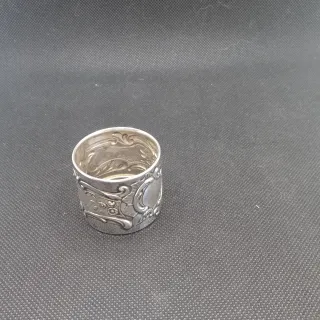 Porta tovagliolo argento periodo Liberty