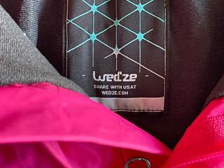 Pantalón esquí infantil Wedze rosa